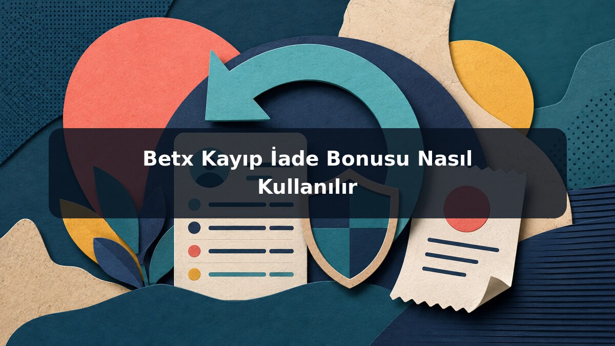 Betx Kayıp İade Bonusu Nasıl Kullanılır görsel rehberi